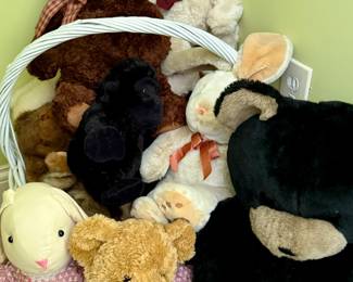 Stuffed Animals - Bears and Rabbits