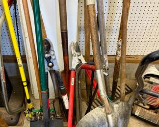Shovels, Trimmers, Yard Tools