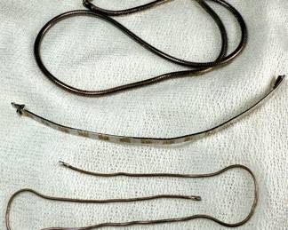 .925 Silver Chain Necklaces