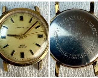 Caravelle Watch Face with Date Window