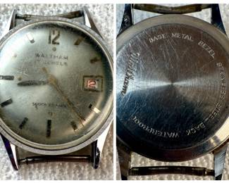 Waltham Watch Face with Date Window