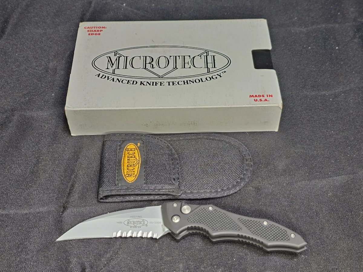 Rare Microtech 3/2000 Kestral Light Foot #1489