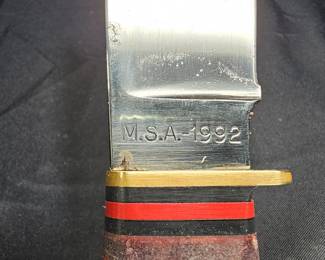 Marbles MSA 1992 Trail Maker Fixed Blade Knife