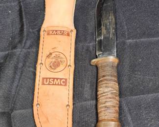 Vintage Cattaraugus 2250 WWII Fixed Blade Knife