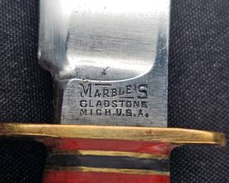 Marbles 5 Fixed Blade Hunting Knife with Sheath