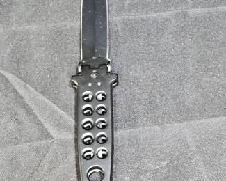 Black Matte Finish Butterfly Knife