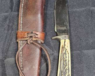 Custom JP Miller Kephart Damascus Blade Knife