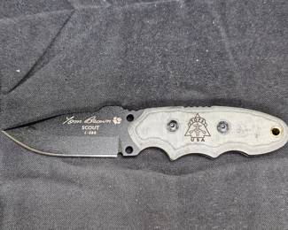 TOPS Tom Brown Tracker Scout Fixed Blade Knife