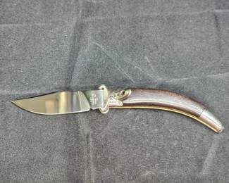 A.G.A. Campolin Curved Automatic Wooden Handle