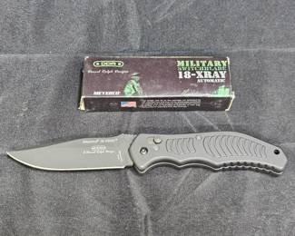 Meyerco XRAY 18 Folding Automatic Knife