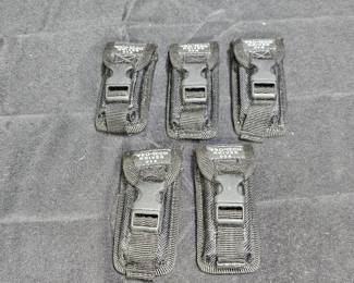 5 Pro-Tech Woven Nylon Knife Sheaths
