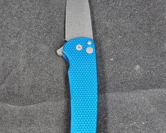 Pro-Tech Malibu Flipper 5305 Blue Magnacut Knife