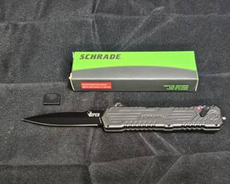 Discontinued Schrade Viper 3 Assisted OTF Knife