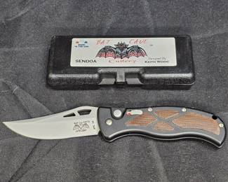 Bat Cave Cutlery "Sedona " Keith Wood Design