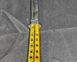 New 440 Stainless Steel Butterfly Knife
