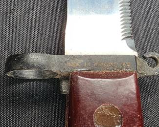 Vintage AK Bakelite Handle Bayonet with Sheath