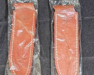 2 NEW Paragon Leather Fixed Blade Sheaths