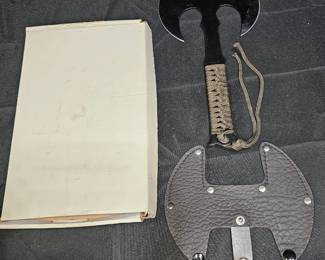 Replica Zombie Slayer Double Headed Throwing Ax