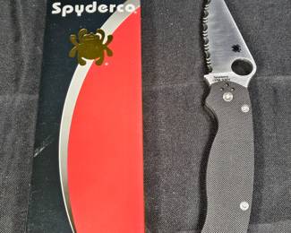 Spyderco C81GS2 Para Military 2 G-10 Handles
