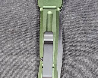AKC X-treme ACE-RB Green Auto Folding Knife