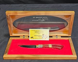 Michael Prater Painted Pony Ltd Ed. Fixed Blade LE