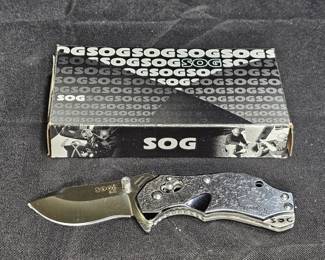 SOG BL-03 BLUTO Folding Auto