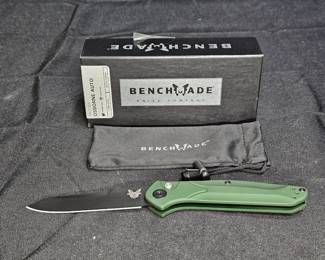 New Benchmade Osborne Aucro 9400 Green