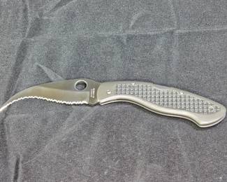 Original Spyderco Civilian Black Kraton Inserts