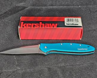 Kershaw Leek 1660 Teal Assisted Flipper