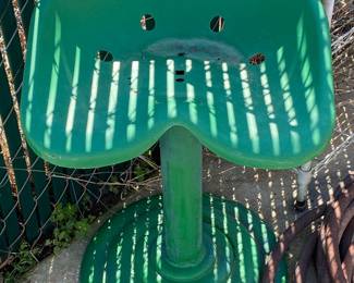Tractor Seat with Stand