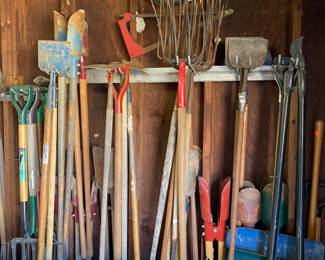 Pitch Forks, Post Hole Diggers, Trimmers