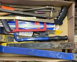 Hack Saws/Pry Bars