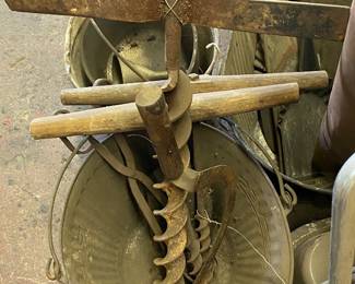 Augers and Coal Bucket