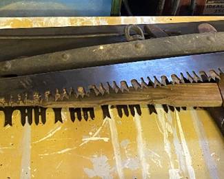 Old Crosscut Saws