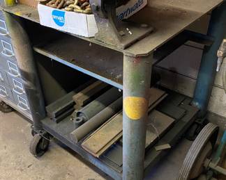 Metal Shop Table