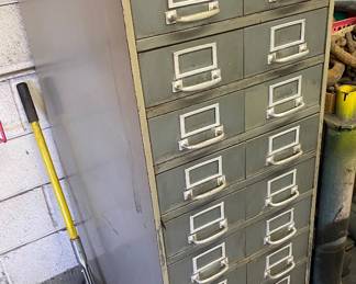 Vintage Metal Filing/Storage Cabinet