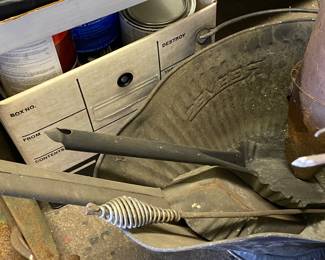 Coal Bucket and Shovels