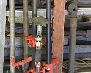 Large Metal Shop Clamps