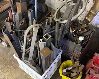 Assorted Metal Pieces for Fabrication