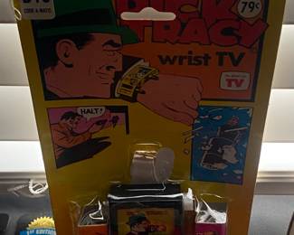 Vintage Dick Tracy Wristwatch on Card