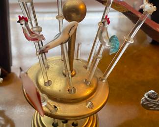 Vintage Glass Swizzle Sticks