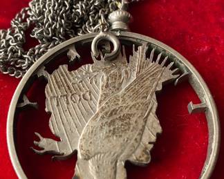 Diecut Peace Dollar