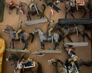 Lead Cavalry and Horseback Miniatures