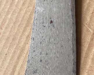 Green Horn Figural Dog Head Small Machete/Knife