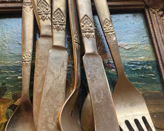Vintage Siamese/Thai Flatware