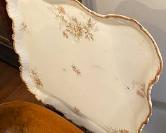 Large Limoges Porcelain Platter