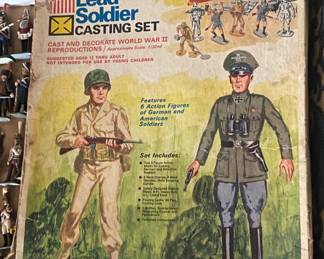 Rapco WW2 Lead Soldier Casting Set
