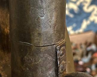 Crack on Tree of Bronze