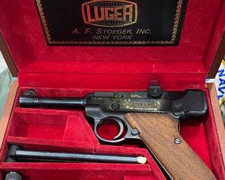 Stoeger American Eagle Luger (22 Caliber/ SN CO579/ Permit, FFL or CCW Required for Purchase/No Exceptions) 