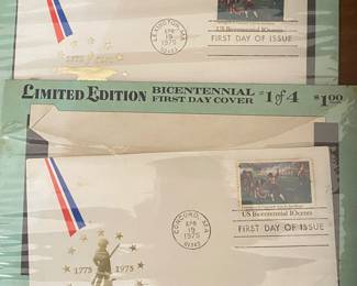 Bicentennial First Day Covers